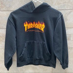 Thrasher Flame Logo Hoodie